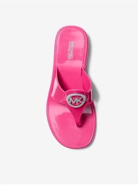 MICHAEL Michael Kors Hot Pink Jelly MK Thong Sandal